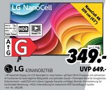 43NANO82T6B im Angebot bei MEDIMAX in Lüneburg 43NANO82T6B Angebote von LG bei MEDIMAX Lüneburg für 349,00 €