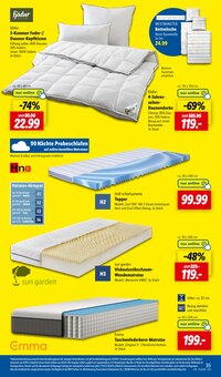 Bett im aktuellen Lidl Prospekt (Bielefeld) Bett im Lidl Prospekt "LIDL LOHNT SICH" mit 67 Seiten (Bielefeld)
