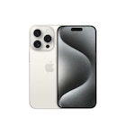 Promo Apple iPhone 15 Pro 61" 5G Double SIM 128 Go Blanc Titanium à 880,99 € dans le catalogue Fnac à Issoire