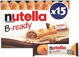 Gaufrettes fourrées B-ready - NUTELLA - Supermarchés Match à Nancy Gaufrettes fourrées B-ready - NUTELLA en promo chez Supermarchés Match Nancy à 7,18 €