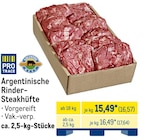 Argentinische Rinder- Steakhüfte bei METRO im Düsseldorf Prospekt für 16,57 €