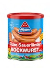 Lidl - Dicke Sauerländer Bockwurst Angebot im Prospekt Dicke Sauerländer Bockwurst bei Lidl im Prospekt "" für 3,33 €