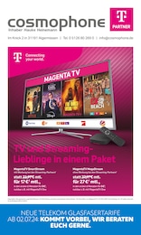 cosmophone Prospekt für Hannover: "TV und StreamingLieblinge in einem Paket", 8 Seiten, 01.07.2024 - 31.07.2024