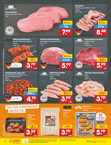 Schweinefleisch im aktuellen Netto Marken-Discount Prospekt (Braunschweig) Schweinefleisch im Netto Marken-Discount Prospekt "Aktuelle Angebote" mit 59 Seiten (Braunschweig)