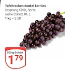 Tafeltrauben dunkel kernlos Angebote bei GLOBUS Braunschweig für 1,79 €
