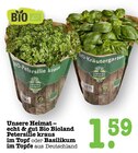 Bio Bioland Petersilie kraus im Topf im Angebot bei E center in Karlsruhe Bio Bioland Petersilie kraus im Topf Angebote von Unsere Heimat bei E center Karlsruhe für 1,59 €