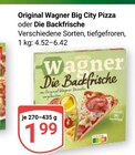 Aktuelles Big City Pizza Angebot bei GLOBUS in Siegen (Universitätsstadt) ab 1,99 €