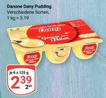 Dany Pudding Angebote von Danone bei GLOBUS Mannheim für 2,39 €
