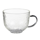 Promo Mug en verre effet martelé à 2,28 € dans le catalogue B&M à Saint-Rémy