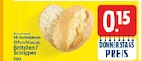 Ofenfrische Brötchen / Schrippen im aktuellen E center Prospekt