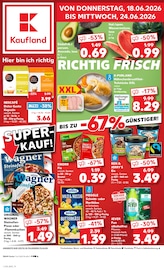 Kaufland Supermarkt Prospekt der aktuellen Woche mit 56 Seiten, gültig von 18.06.2026 bis 24.06.2026, in Hornburg und Umgebung Aktueller Kaufland Supermarkt Prospekt in Hornburg und Umgebung, "Hier bin ich richtig" mit 56 Seiten, 18.06.2026 - 24.06.2026