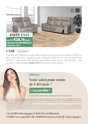 Canapé Angebote im Prospekt "Soldes jusqu'à -70% du 01/07 au 31/07" von Crack Canapé Angebote im Prospekt "Soldes jusqu'à -70% du 01/07 au 31/07" von Crack auf Seite 6