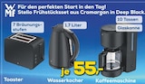 Toaster oder Wasserkocher oder Kaffeemaschine Angebote von WMF bei EURONICS Erftstadt für 55,00 €