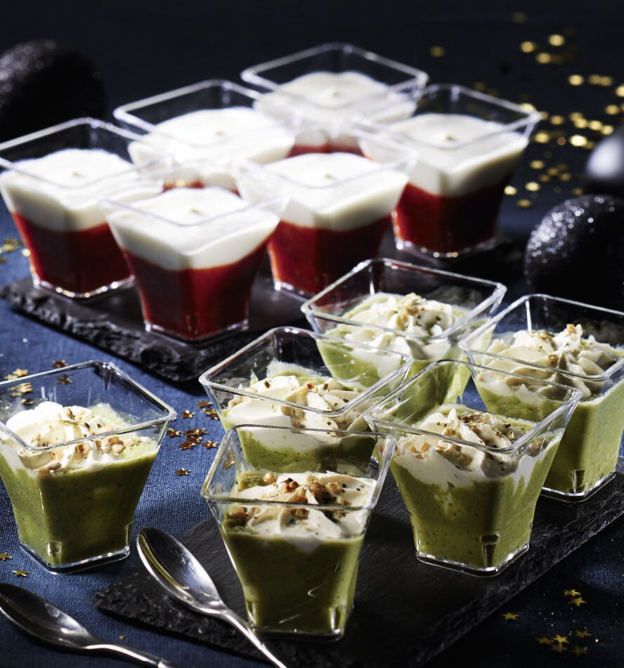 VERRINES CHÈVRE GASPACHO