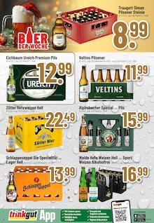 Veltins im aktuellen Trinkgut Prospekt (Bensheim) Veltins im Trinkgut Prospekt "Aktuelle Angebote" mit 12 Seiten (Bensheim)