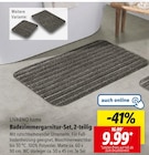 Badezimmergarnitur-Set, 2-teilig bei Lidl im Ehningen Prospekt für 9,99 €