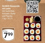 Riesenrolle mit Lachs im Angebot bei GLOBUS in Krefeld Riesenrolle mit Lachs Angebote von GLOBUS bei GLOBUS Krefeld für 7,99 €