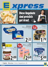 E xpress Prospekt für Vaterstetten mit 4} Seiten E xpress Prospekt für Vaterstetten: "Diese Angebote sind preislich gut drauf.", 4 Seiten, 12.05.2025 - 17.05.2025