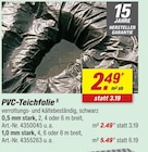 PVC-Teichfolie im aktuellen toom Baumarkt Prospekt