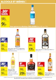 Prix et réduction Rhum Blanc dans le prospectus Carrefour en cours Offre Rhum Blanc dans le catalogue Carrefour du moment à la page 18