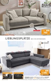 Aktueller Opti-Wohnwelt Prospekt mit Sofa, "Polsterwochen", Seite 6