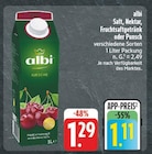 nah und gut Sehmatal-Cranzahl - Saft, Nektar, Fruchtsaftgetränk oder Punsch Angebot im Prospekt Saft, Nektar, Fruchtsaftgetränk oder Punsch bei nah und gut im Sehmatal-Cranzahl Prospekt für 1,11 €