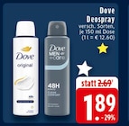 Dove original bei EDEKA im Uedem Prospekt für 1,89 €