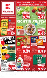 Aktueller Kaufland Prospekt mit Bier, "Hier bin ich richtig", Seite 1