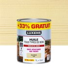 Leroy Merlin Rivesaltes - Promo Huile pour bois extérieur LUXENS Meuble de jardin incolore mat 1 l Promo Huile pour bois extérieur LUXENS Meuble de jardin incolore mat 1 l à 13,90 € dans le catalogue Leroy Merlin à Rivesaltes