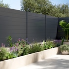 Lame aluminium anthracite "neva" - BLOOMA dans le catalogue Brico Dépôt