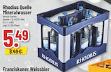 Quelle Mineralwasser im Angebot bei Trinkgut in Koblenz Quelle Mineralwasser Angebote von Rhodius bei Trinkgut Koblenz für 5,49 €