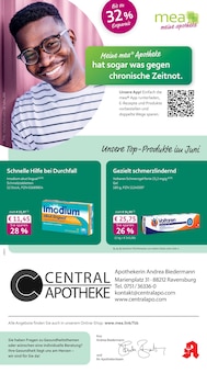 Aktueller mea - meine apotheke Prospekt "Unsere Juni-Angebote" für Ravensburg Aktueller mea - meine apotheke Prospekt für Ravensburg mit Seiten