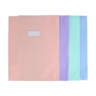 Protège cahier Pastel - CARREFOUR - Carrefour à Toulouse Protège cahier Pastel - CARREFOUR en promo chez Carrefour Toulouse à 0,99 €