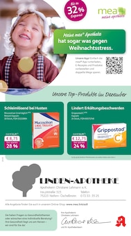 Aktueller mea - meine apotheke Prospekt (Niefern-Öschelbronn, 4 Seiten zum blättern mea - meine apotheke Prospekt Unsere Dezember-Angebote mit 4 Seiten