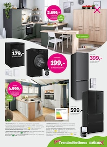 Waschmaschine im mömax Prospekt "Bei dir liegt Sparen im Trend?" mit 16 Seiten (Langenhagen)