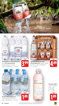 Wasser im EDEKA Prospekt "Aktuelle Angebote" mit 49 Seiten (Stuttgart)