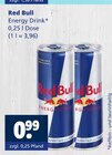 Energy Drink im Angebot bei Getränkewelt in Dülmen Energy Drink Angebote von Red Bull bei Getränkewelt Dülmen für 0,99 €