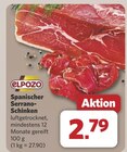 Spanischer Serrano-Schinken im Angebot bei combi in Oldenburg Spanischer Serrano-Schinken Angebote von Elpozo bei combi Oldenburg für 2,79 €