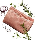 REWE - Frischer Schweinerückenbraten Angebot im Prospekt Frischer Schweinerückenbraten bei REWE im Prospekt "" für 0,75 €