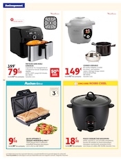 Promos Cookeo dans le catalogue "LA RENTRÉE À PRIX K.O." de Auchan Hypermarché Cookeo en promo dans le catalogue Auchan Hypermarché à la page 14
