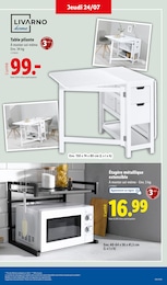 Offre Table Pliante dans le catalogue Lidl du moment à la page 43