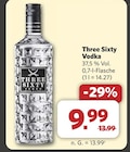 Three Sixty Vodka im Angebot bei combi in Emden Three Sixty Vodka Angebote bei combi Emden für 9,99 €