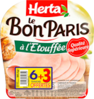 LE BON PARIS JAMBON CUIT À L'ÉTOUFFÉE HERTA - HERTA dans le catalogue Auchan Supermarché