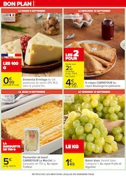 Offre Emmental dans le catalogue Carrefour du moment à la page 27