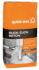 Ruck-Zuck-Beton Angebote von quick-mix bei toom Baumarkt Gotha für 8,49 €