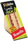 Simple & Bon Sandwich Rosette - SODEBO en promo chez Netto Simple & Bon Sandwich Rosette - SODEBO dans le catalogue Netto