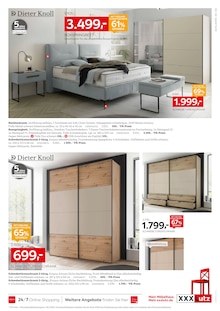 Boxspringbett im XXXLutz Möbelhäuser Prospekt "Schlafen Spezial" mit 8 Seiten (Frankfurt (Main))