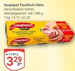 Aktuelles Thunfisch-Filets Angebot bei GLOBUS in Trier ab 3,29 €