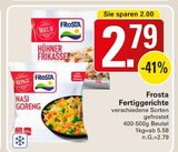 Fertiggerichte Angebote von Frosta bei WEZ Minden für 2,79 €