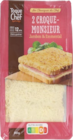 2 croque-monsieur - TOQUE DE CHEF en promo à 1,25 € chez Lidl 2 croque-monsieur - TOQUE DE CHEF dans le catalogue Lidl